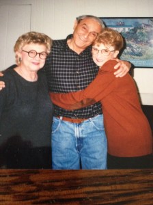 My father, Alvin Edelson, with his storytelling sisters, Reva and Anita